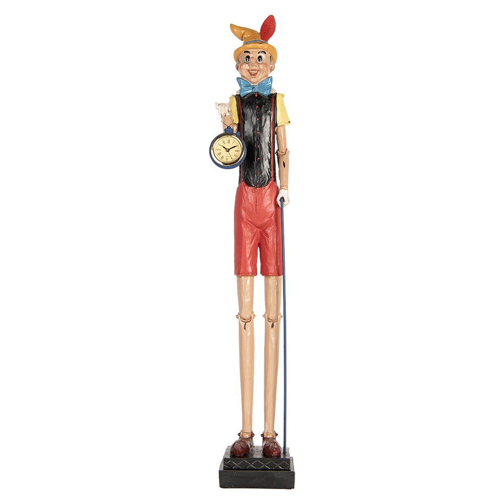 Beeld Pinokkio 68 cm beige kunststof