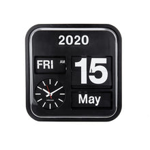 Wall Clock Big Flip