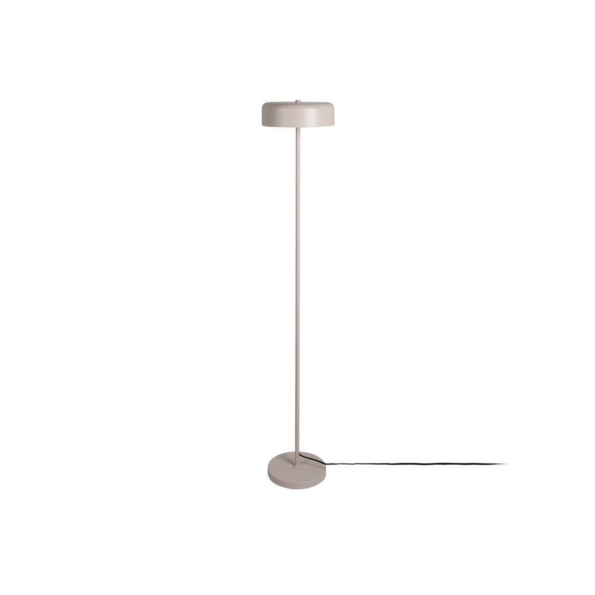 Vloerlamp 140 cm grijs ijzer