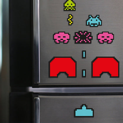 Space Invaders - Magnetic pins