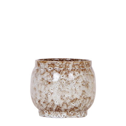 Plantenpot keramiek beige Ø12 cm