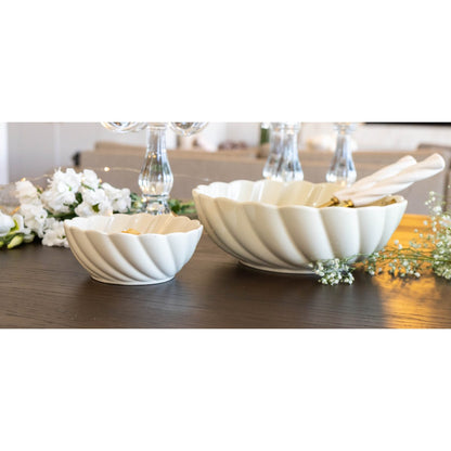 Saladebestek 27 cm goud staal