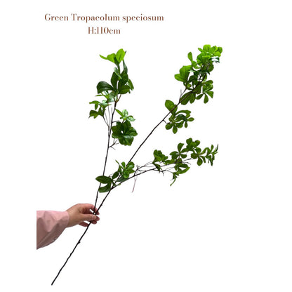 Kunstbloem zijde 110 cm groen