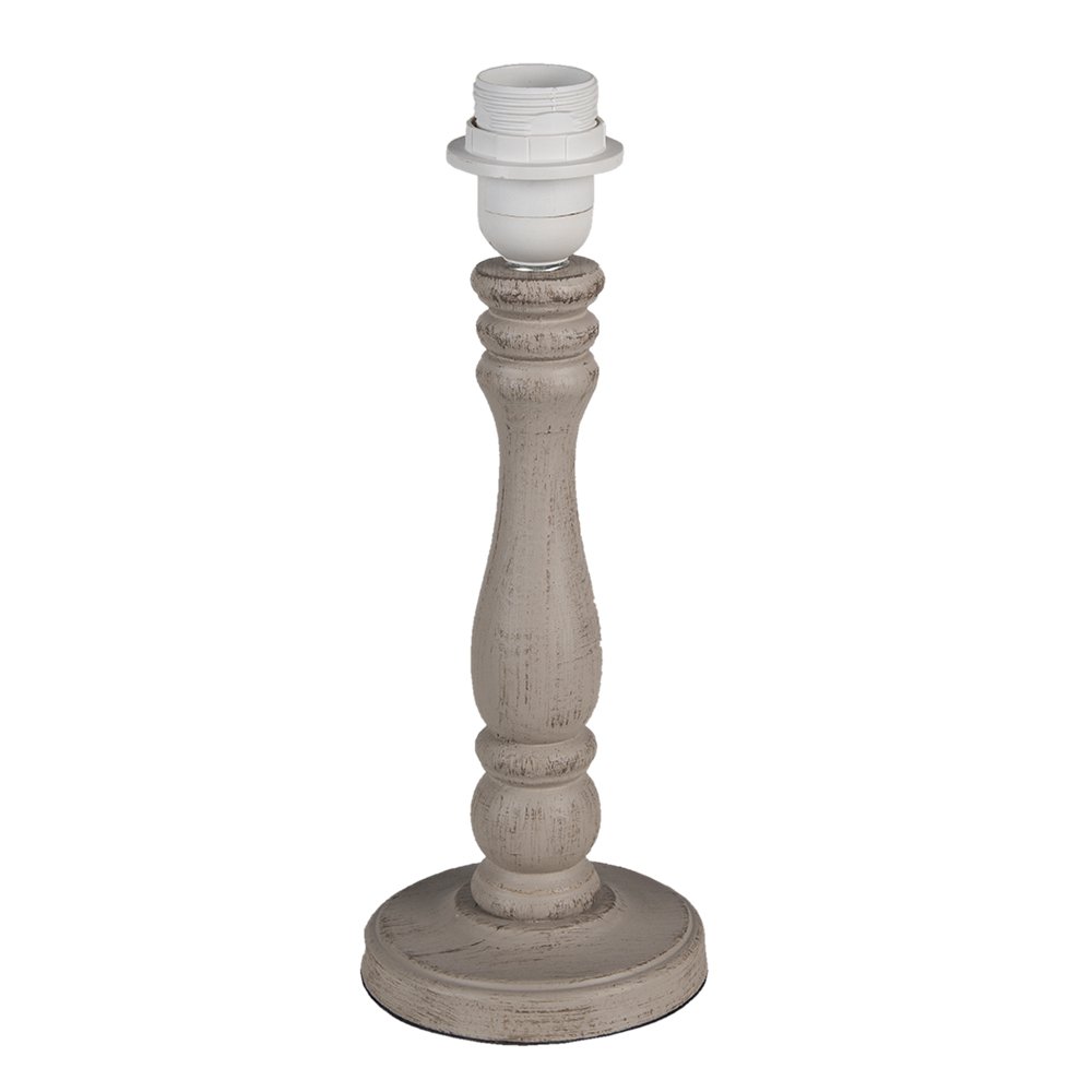 Lampenvoet 12x31 cm bruin hout