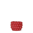 Bloempot keramiek Ø6 cm rood