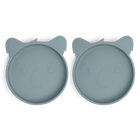 Siliconen bord 2-pack Koala 17x4 cm lood