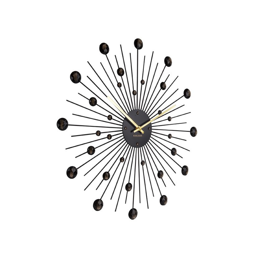 Wall Clock Sunburst Large