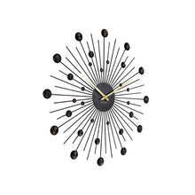 Wall Clock Sunburst Large