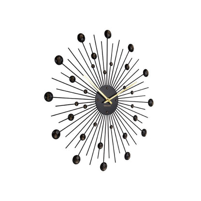 Wall Clock Sunburst Large