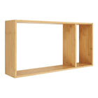 Wandplank bamboe naturel 70x15x35,5 cm