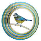 Windspinner 12 inch Pimpelmees roestvrij staal