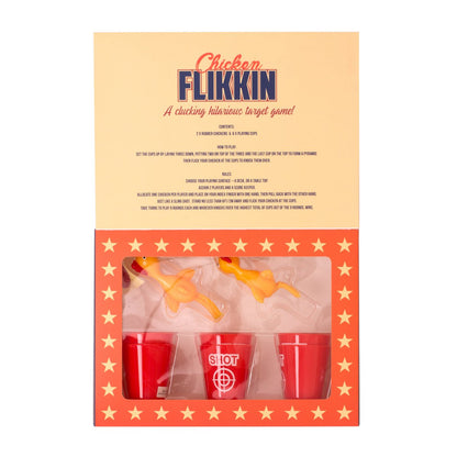 Tafelspel Desktop Flickin Chicken plastic rubber