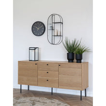 Wandklok ø35 cm zwart geruisloos