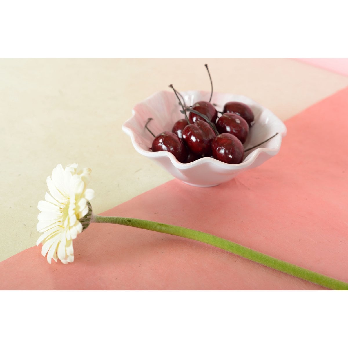 Aperitief cup 12x12x5 cm roze melamine