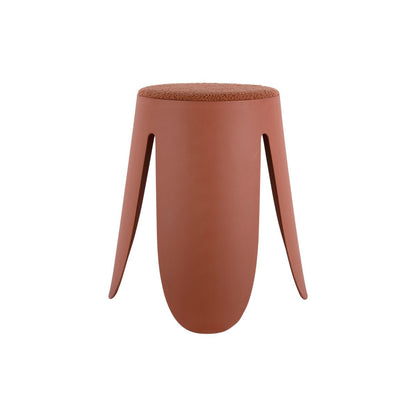 Kruk 44x46 cm plastic gebrand oranje