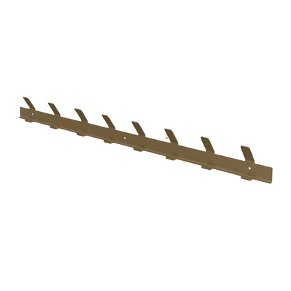 Wandkapstok 75 cm goud metaal