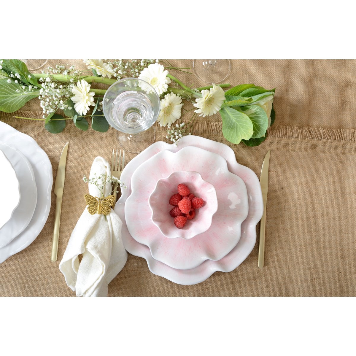 Aperitief cup 12x12x5 cm roze melamine