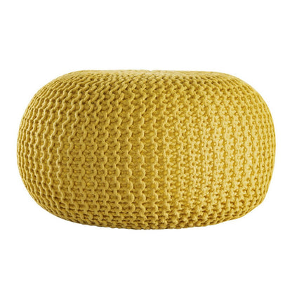 Pouf buiten Ø55x37 cm gerecycled plastic