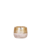 Sierpot keramiek goud Ø6 cm