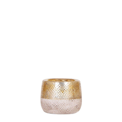 Sierpot keramiek goud Ø6 cm