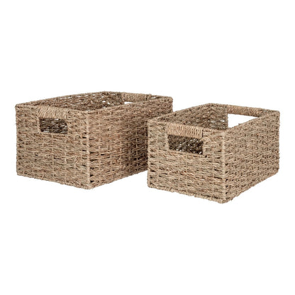 Venoso Manden - Naturel, Zeegras - Set van 2