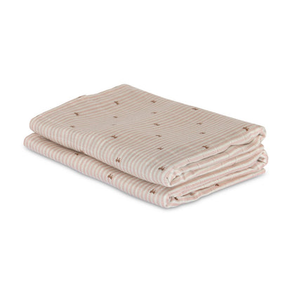 Bamboo muslin cloths 2pc.