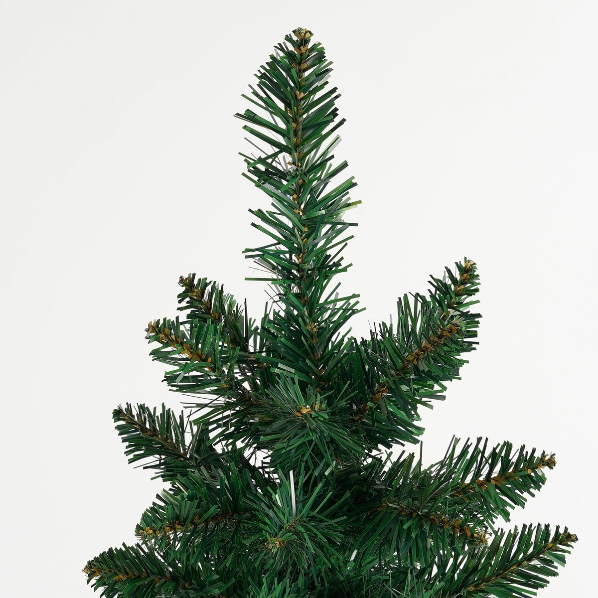 Kunstkerstboom smal 90 cm groen jute pot