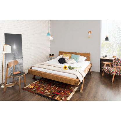 Balkenbed massief vurenhout 140x200 cm