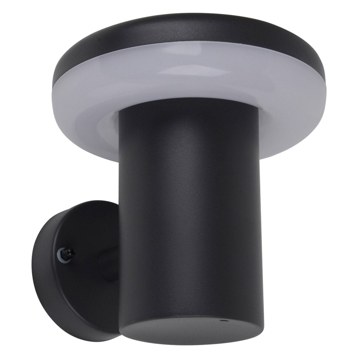 Wandlamp buiten paddestoel 15 cm antraciet