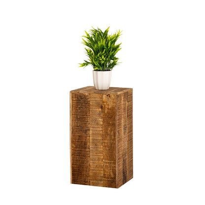 Bloemzuil 27x27 Cm Hoogte 50 Of 73 Cm Mangohout Decoratief