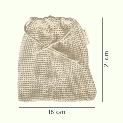 Herbruikbare wattenschijfjes 15 stuks 10 cm mix