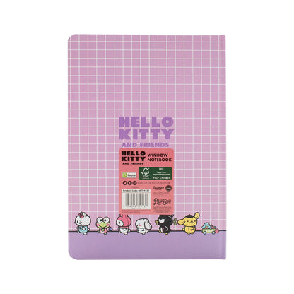 Sanrio Hello Kitty - A5 Notebook -Window