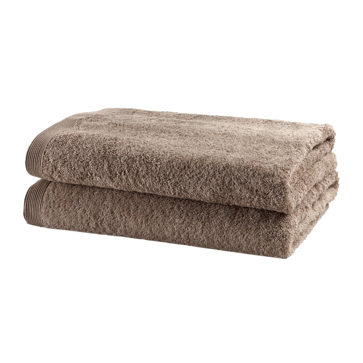 Como Shower Towel 70 x 140 cm - Walnut