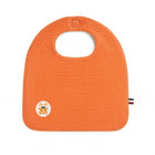 Organic cotton bib with strawberry