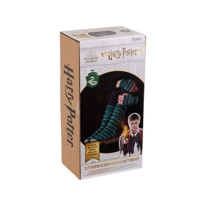 Harry Potter breipakket wanten en kousen Zwadderich