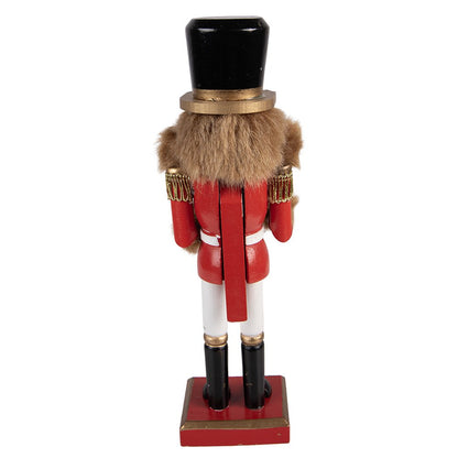 Notenkraker 9x8x25 cm rood hout
