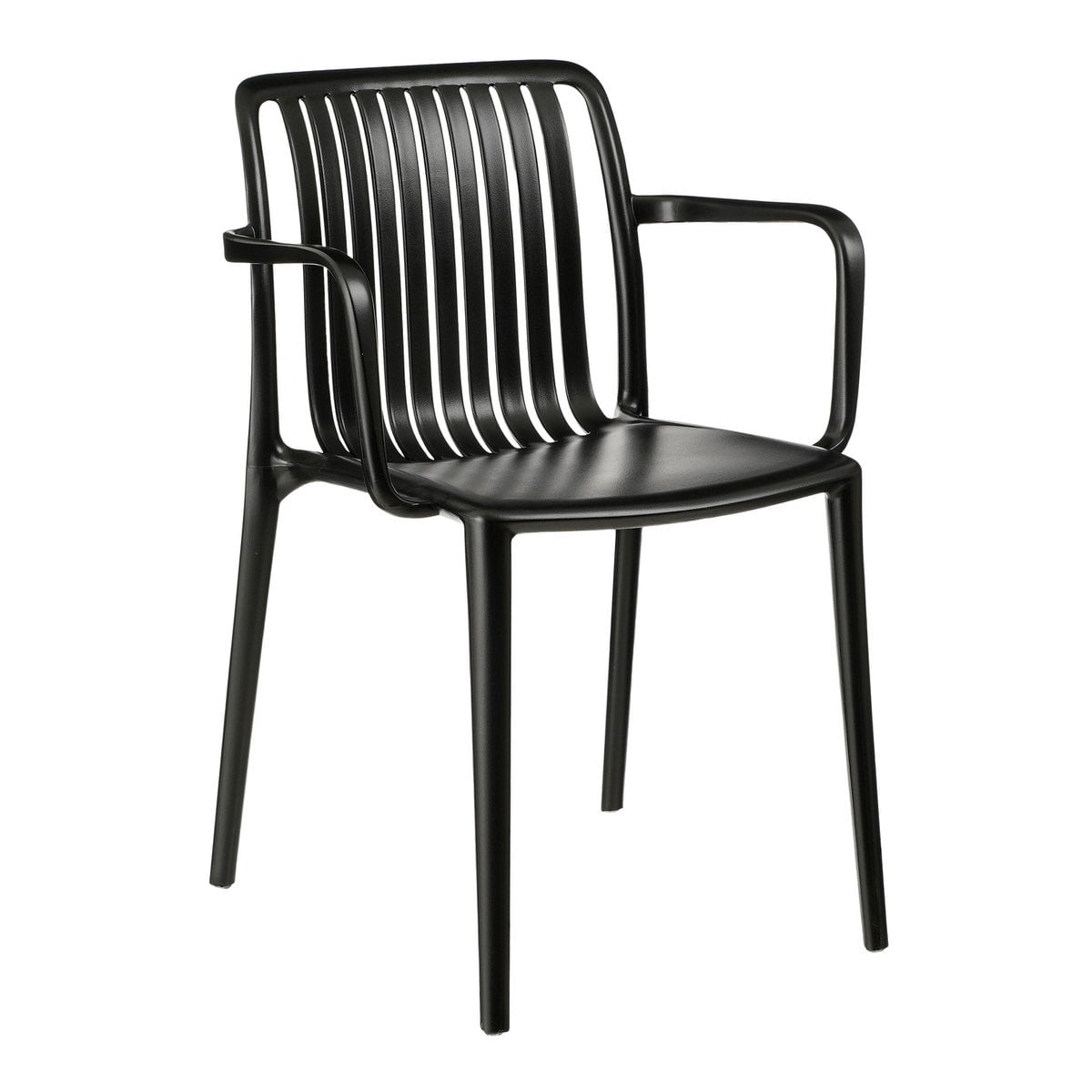 Tuinstoel Paloma 53x53x77,5 cm zwart