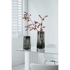 Modern Classic Luxury Tall Vase Belgian Design Grey Lenox