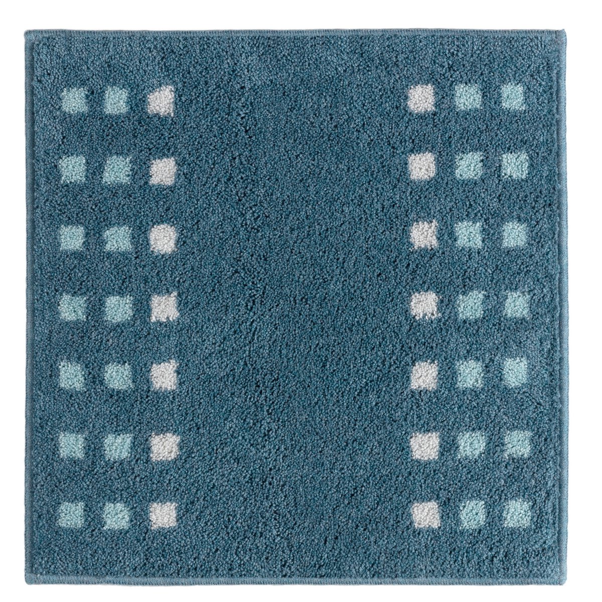 Badmat 60x60 cm acryl blauw
