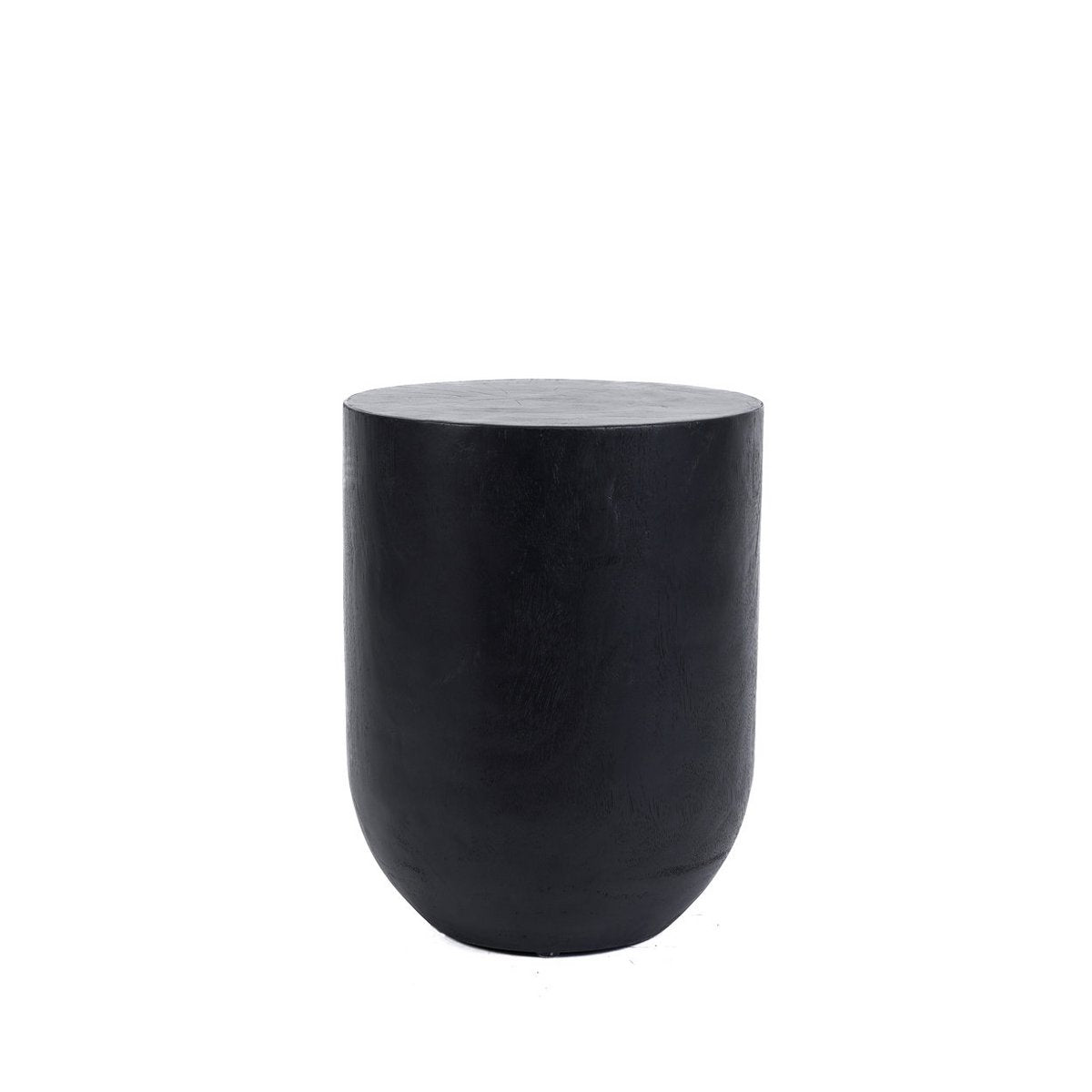Kruk 35x35x45 cm zwart suar wood