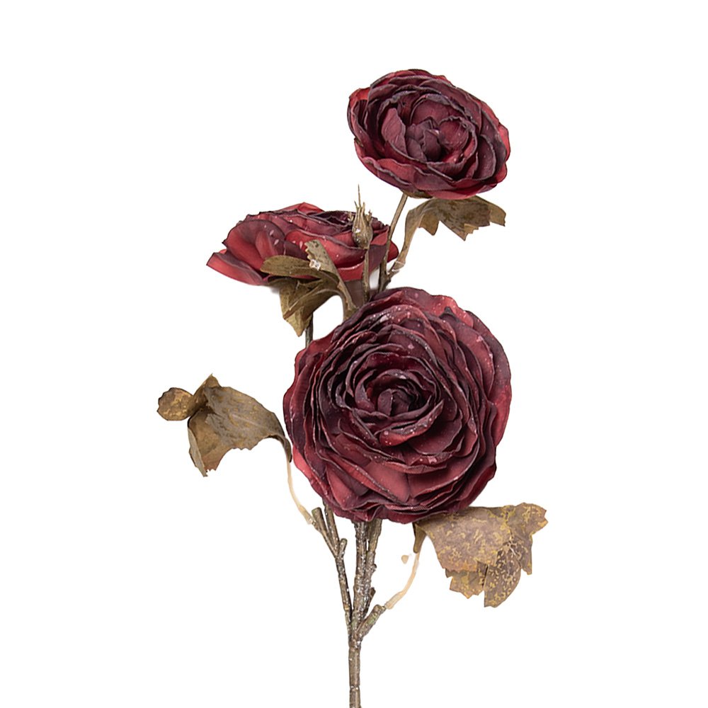 Artificial Flower 70 cm Red Plastic