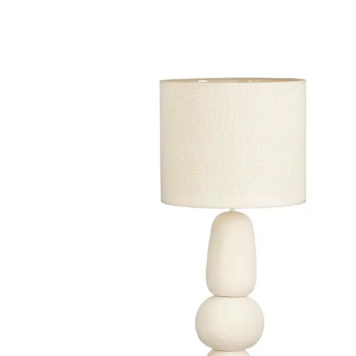 Vloerlamp Menko Ø38x105 cm crème keramiek