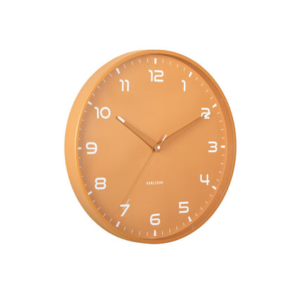 Wandklok Karlsson 50 cm zilver
