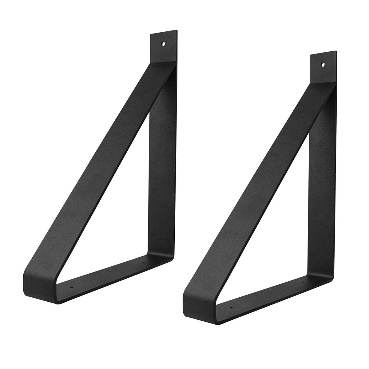 Plankendrager Wagon-38 staal zwart 2 stuks