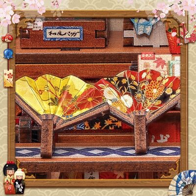 DIY huisje 14x14x19 cm hout