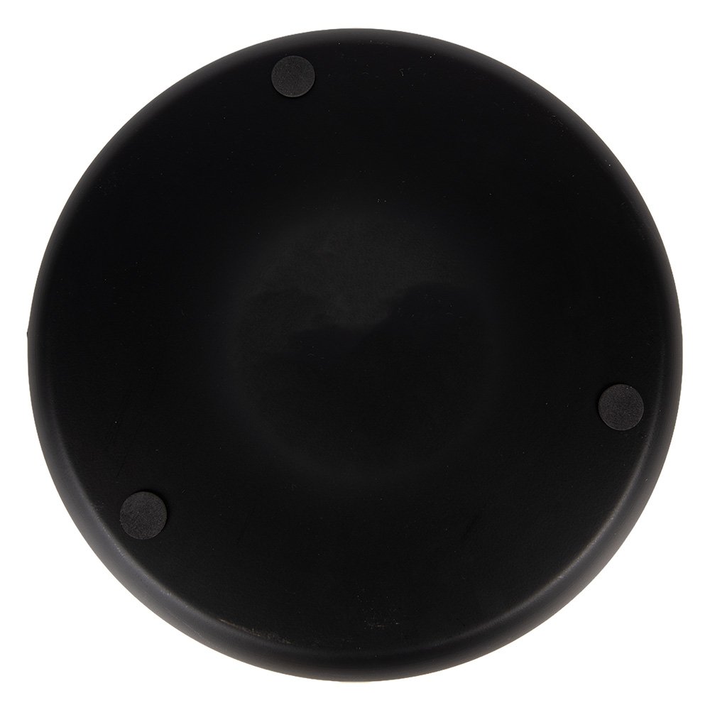 Decoratieschaal Ø 28 cm zwart metaal