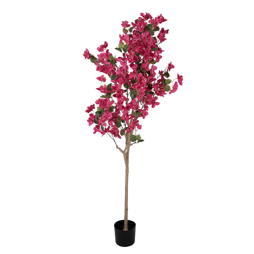 Kunstboom Bougainvillea 40x40x180 cm Roze Kunststof
