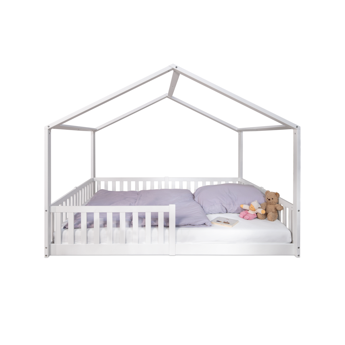 Huisbed Enno 140x200 cm massief beuken