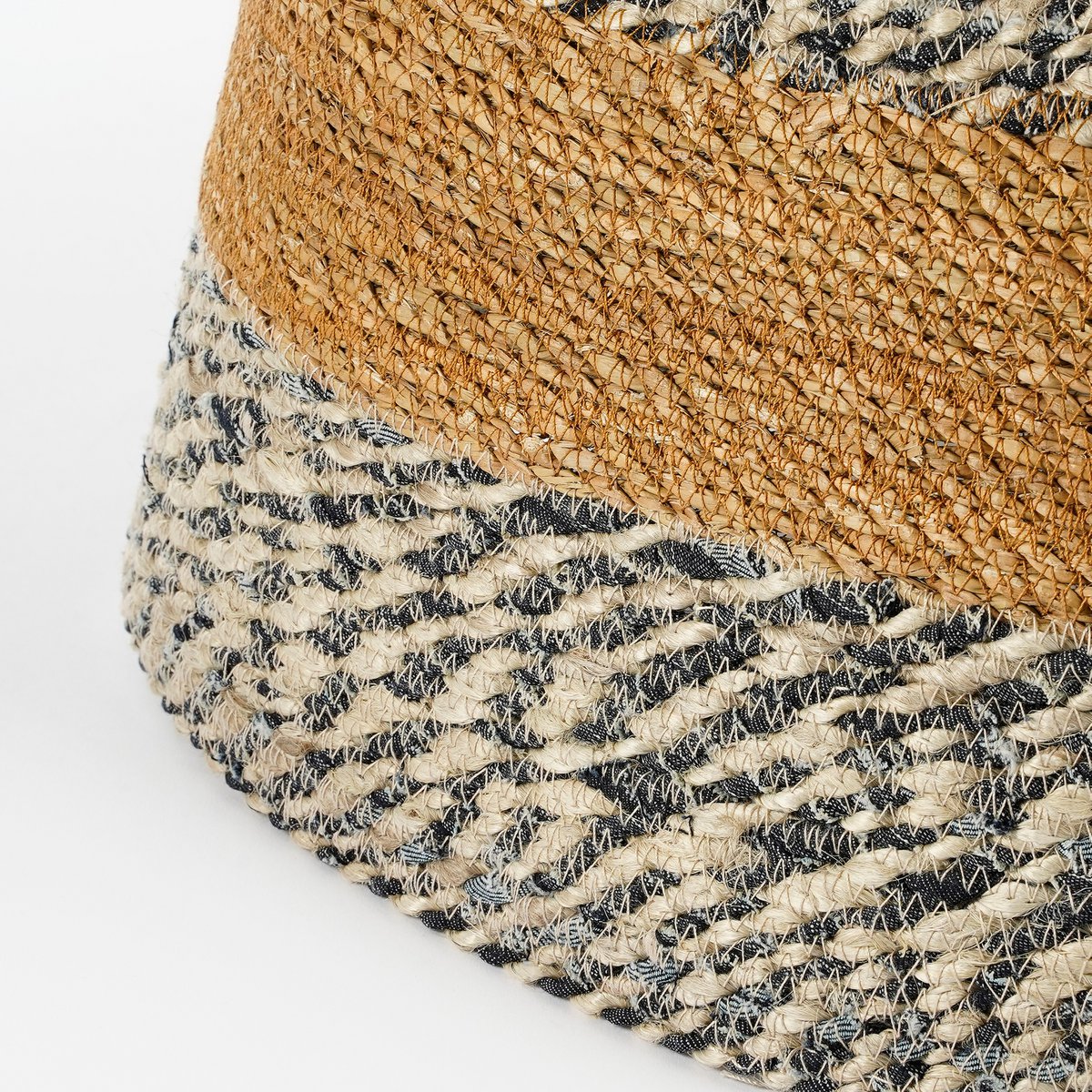 Kerstboomrok Ø58 cm zeegras blauw
