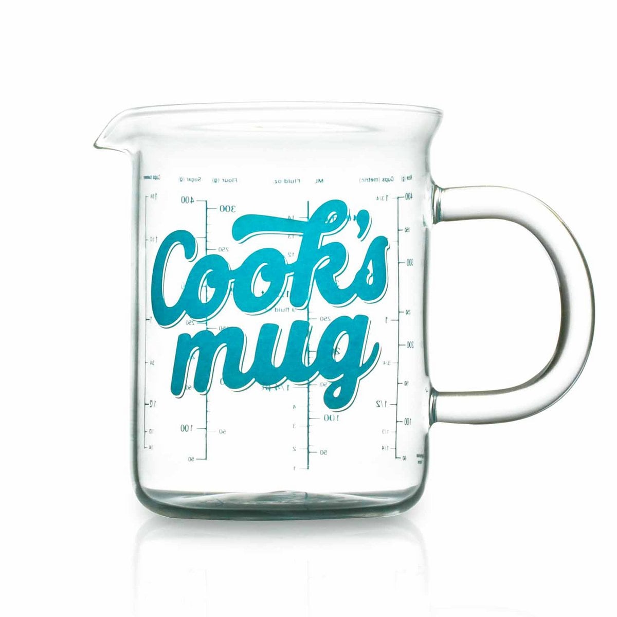 "Cooks Mug" mug - 500ml measuring cup with graduations